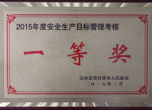 公司近期所获宝应县望直港镇党委、政府授予的荣誉
